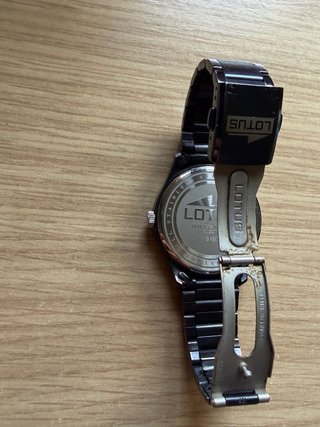 Reloj Lotus Negro y Azul