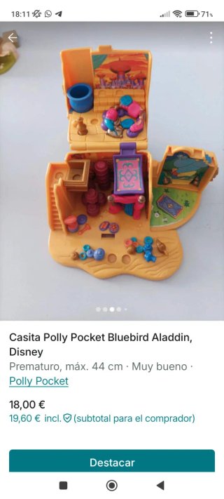 Casita Aladdin Polly Pocket Bluebird