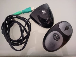 Ratón Inalámbrico Logitech Negro/Gris