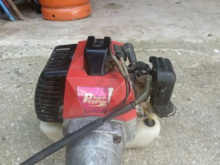 Desbrozadora gasolina con accesorios