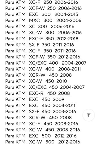 Pastillas Freno Delanteras KTM