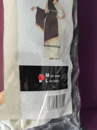Disfraz Romana Talla M/L sin usar