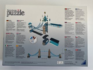 Puzzle 3D Ravensburger Torre di Londra