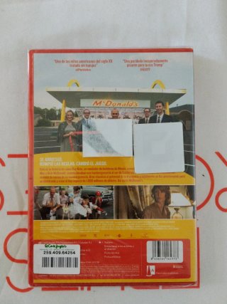 DVD El Fundador - Michael Keaton