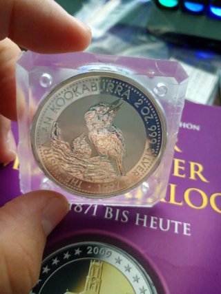 Dollaro Kookaburra 1997 2oz Australia