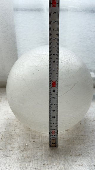 Globo de Cristal Jaspeado vintage