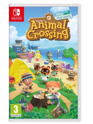 Nintendo Switch V2 Azul y Rojo + Animal Crossing