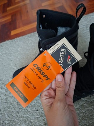 Bota policial Crispi ARES 8 GTX Negra