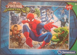 Puzzle Spiderman 100 Piezas Clementoni