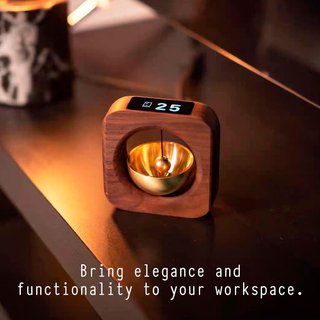 Temporizador Pomodoro THE DOT Madera Premium NUEVO