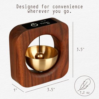 Temporizador Pomodoro THE DOT Madera Premium NUEVO
