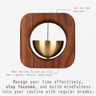 Temporizador Pomodoro THE DOT Madera Premium NUEVO