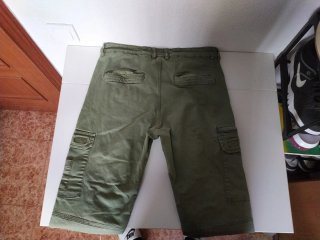 Pantalón Cargo Pull&Bear Verde Talla M