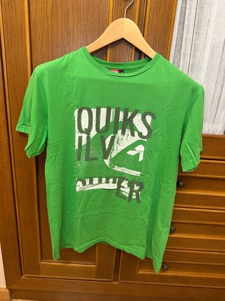 Camiseta Quiksilver Hombre Verde