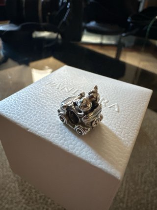 Charm Disney Mickey y Minnie Pandora Plata