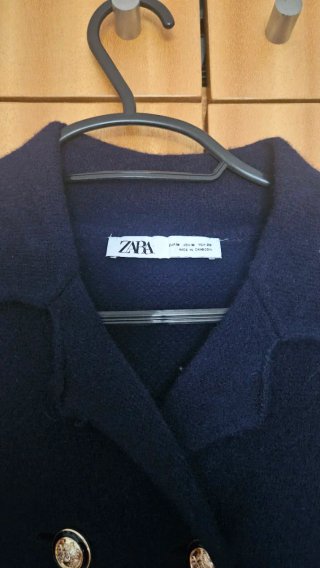 Casaco Zara azul
