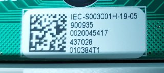 Pantalla display caldera Vaillant Ecotec plus