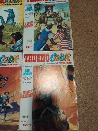 lote 8 comics capitán trueno