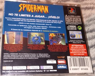 Spider-Man PS1 PAL España