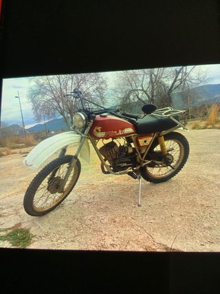 Vespino SC Naranja Rieju 505  Vespino gl