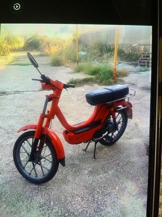 Vespino SC Naranja Rieju 505  Vespino gl