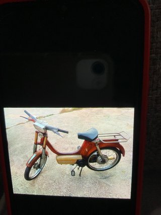 Vespino SC Naranja Rieju 505  Vespino gl