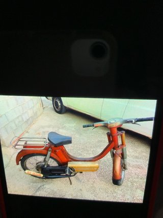 Vespino SC Naranja Rieju 505  Vespino gl