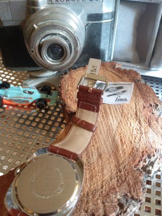 Orologio Lanco Swiss Uomo Pelle Marrone