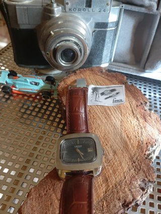 Orologio Lanco Swiss Uomo Pelle Marrone