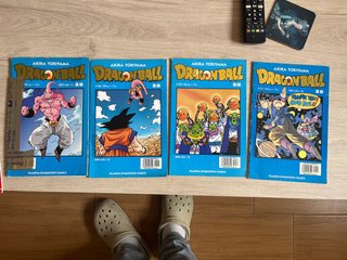 Serie azul dragon ball 51, 53, 56, 58