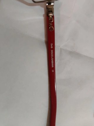 Gafas Dolce & Gabbana D&G 50 Oro/Rojo