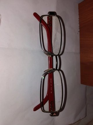 Gafas Dolce & Gabbana D&G 50 Oro/Rojo