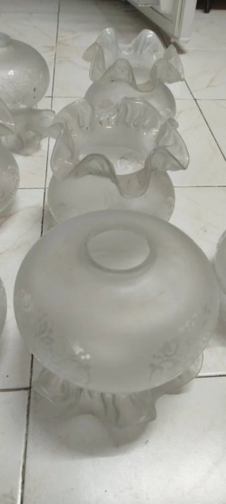 Globos de cristal para lámpara