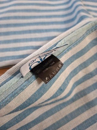 Foulard Byblos righe blu e bianche