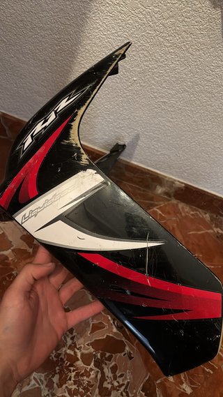 Carenado Yamaha Jog Negro con Logo Rojo