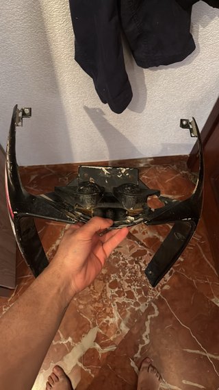 Carenado Yamaha Jog Negro con Logo Rojo