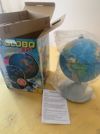 Mappamondo Geopolitico e Planetario Luminoso