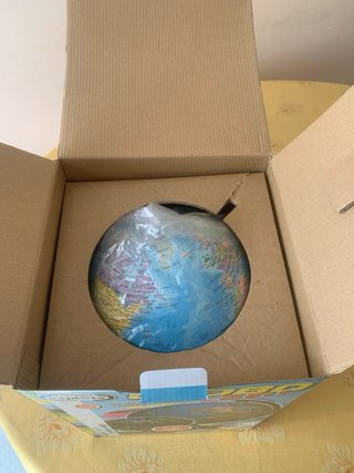 Mappamondo Geopolitico e Planetario Luminoso