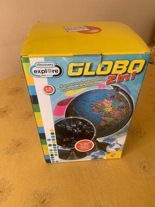 Mappamondo Geopolitico e Planetario Luminoso