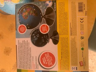 Mappamondo Geopolitico e Planetario Luminoso
