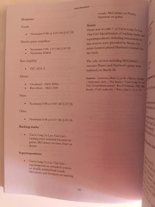 The Beatles Recording Reference Manual Volume 2