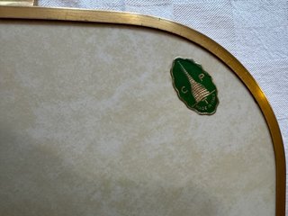 Grande vassoio vintage modernariato anni ’50 CPT