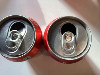 2 Lattine Coca Cola American Cola 1997