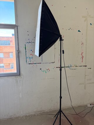 Foco de fotografía con trípode