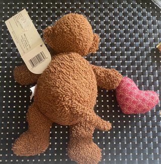 Peluche scimmia Russ con cuore