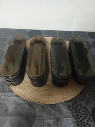Lámpara Vintage 1980,Cristal Tallado  (envíos)