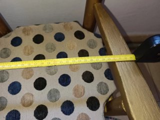 Juego de 2 Sillas Pequeñas Doradas