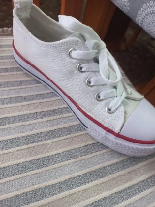 Zapatillas Barcelona Blancas Talla 33