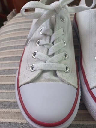 Zapatillas Barcelona Blancas Talla 33
