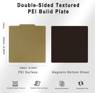 NUEVA! Placa magnética para impresión 3D 235x235mm